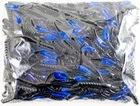 ZOOM LIL CRITTER CRAW 100 PACK BULK 3" 014-128 BLACK BLUE CLAW DM1421