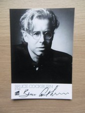 Bruce Cockburn autograph signed 13x18 cm picture