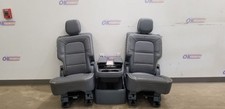 20 Lincoln Navigator Black Label Middle Row Seat Set With Console Blue Leather 20 Lincoln Navigator Black Label Middle Row Seat Set With Console Blue Leather