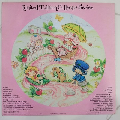 Strawberry Shortcake And Her Friends Limited Edition LP Picture