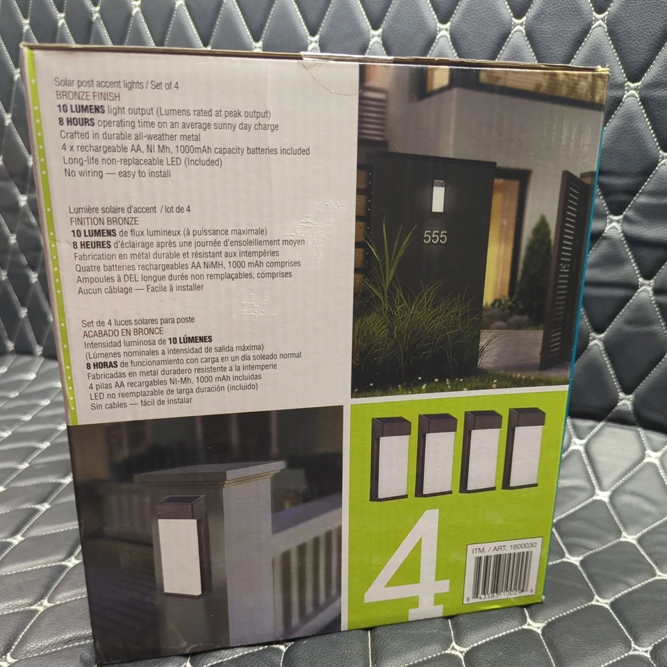 Poste solar exterior Naturally Solar 1600030 Foto 2 de 4