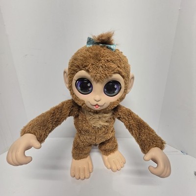 FurReal Peanut the Playful Monkey Interactive Hard Plush Hasbro Toy 