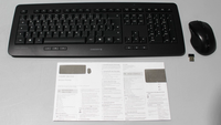 Cherry DW 5100, Kabelloses Tastatur-Maus-Set, Deutsches Layout (Qwertz) - Neu