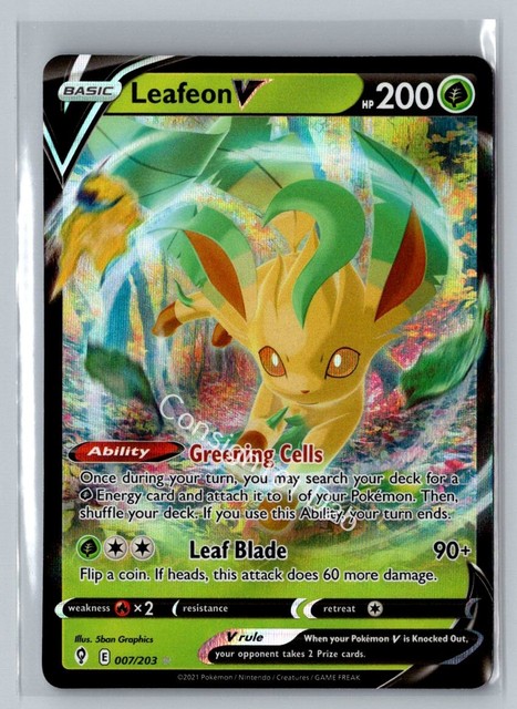 Prize Pack Series Cards #007/203 Leafeon V