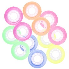 12 Rolls Clear Decorative Tape for Scrapbook Gift Wrapping and Craft Projects