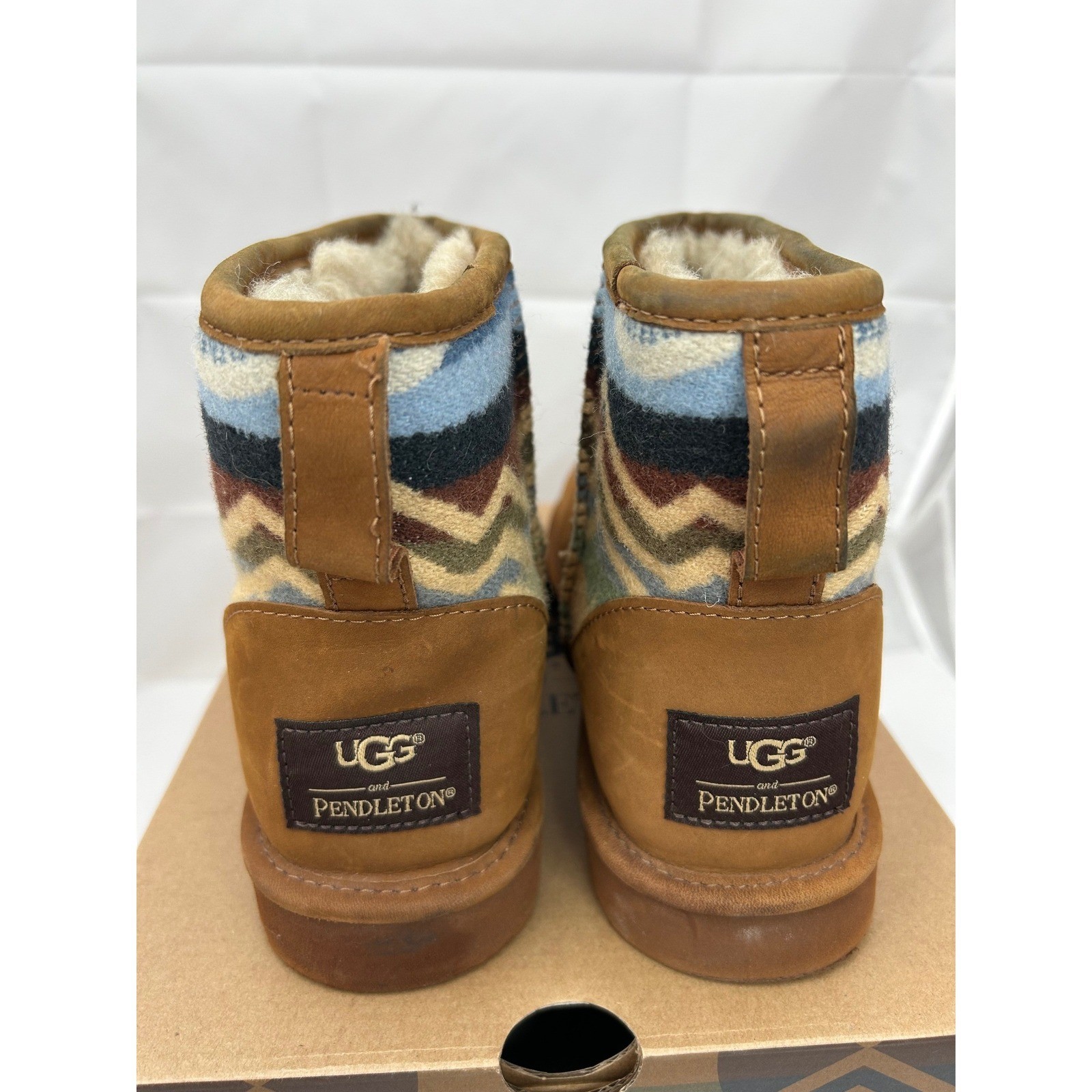 UGG Pendleton Classic Mini boots chestnut brown w… - image 13