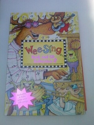 Wee Sing Book and Cd Collection #2 (2 Soft Cover Books and 4 Cds) (Wee Sing,...