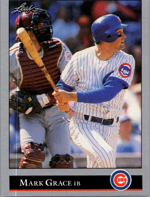 1992 Leaf #26 Mark Grace