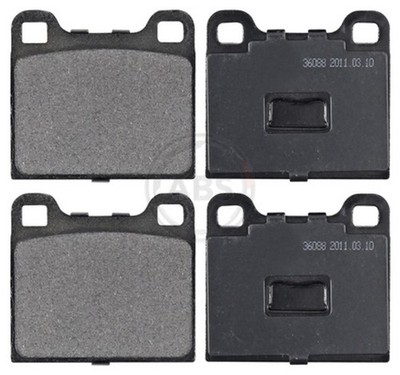 Bremsbelagsatz Scheibenbremse A.B.S. 36088 für B1 VW GOLF POLO AUDI B2 JETTA 86