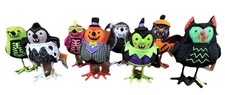 Target Hyde  EEK Featherly Friends 2024 Halloween Birds Complete Lot Of 8