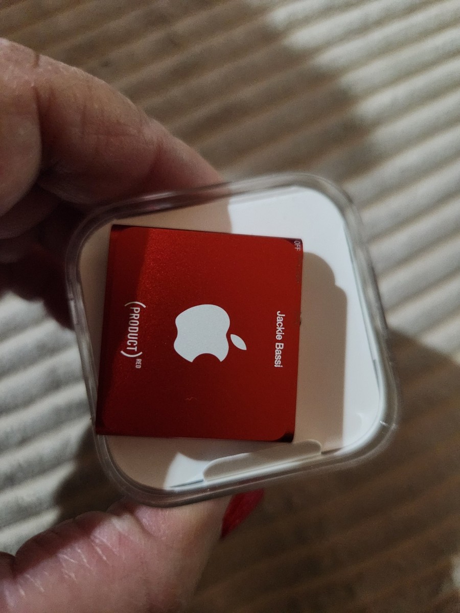 Apple iPod shuffle 4th Generation (PRODUCT) RED Red (2 GB) for