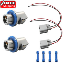 2Pcs Rear License Plate Lights Connector Socket,Fit for Ford F-150 2004-2021 Fit