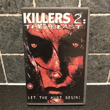 Killers 2: The Beast (VHS Tape, 2002) Rental Copy - Horror B-Movie - The Asylum