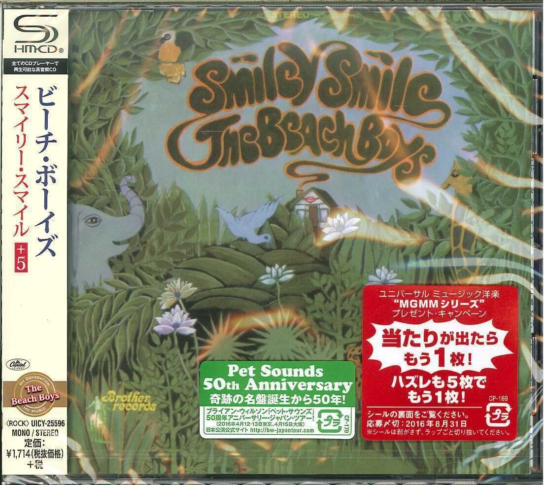 The Beach Boys Smiley Smile SHM-CD with Bonus Track From Japan CD 16tracks