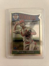 2025 Bowman THOMAS SAGGESE Chrome Rookie Of The Year Favorites Die-Cut #ROY-6