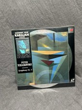 HERBERT VON KARAJAN WIENER PHILHARMONIKER Symphony No. 4 Laser Disc  