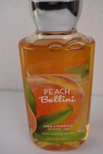 BATH  BODY WORKS PEACH BELLINI SHOWER GEL BODY WASH
