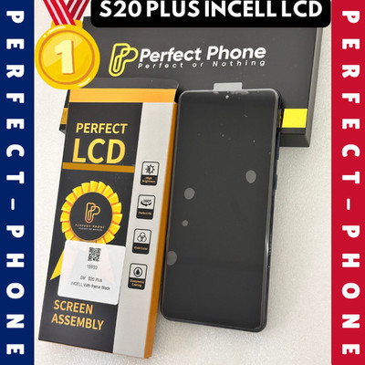 Samsung S20+ Plus G985-G986 LCD Bildschirm Ersatz Incell Display mit Rahmen - UK