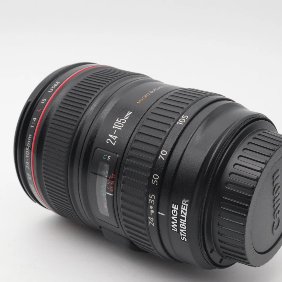 Canon EF 24-105mm f/4 L IS USM Lens MINT Clean Optics Fast AF From Japan #2213 - Image 3 of 4