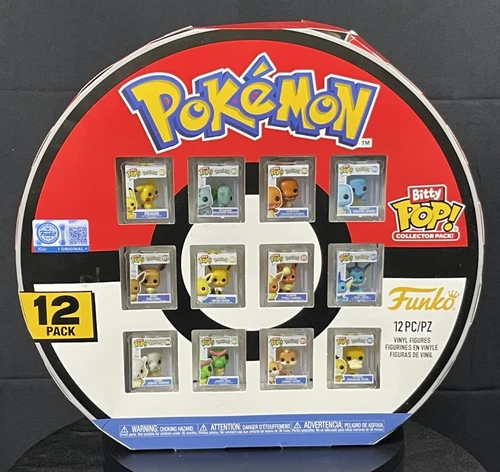 Pokémon Funko Bitty Pop 12 Pack Target Exclusive NEW CUTE Pikachu Eevee