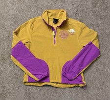 The North Face Fleece 1/4 Zip Pullover Womens Small Polartec Trailwear Hiking