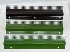 Set 3 PASSAP GREEN BROWN Cast-On Combs for Knitting Machines