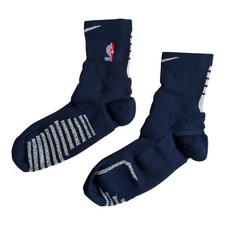Nike NBA Authentic Ankle/Quarter Socks Navy, 2XL 15-18 ,NWT