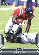 2019 Leaf Draft Football Trading Cards BASE: Pick From List