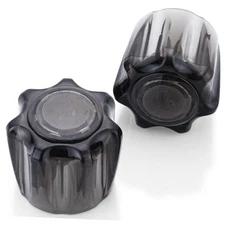 RV Faucet Parts Bathroom Sink Camper Shower Knobs Replacment 2 Piece, Hot and 