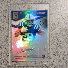 Panini 2020 Jonathan Taylor RC Turn of the Century Auto /199 #TOC-JT Colts