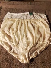 2 Pair Sz 10 VanityFair "Perfectly Yours" Brief Panties 100 Nylon
