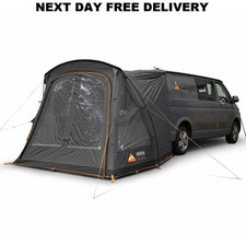 Vango Arden Low - Rear or Side Attachment, Fixed Awning for Campervans & SUVs 