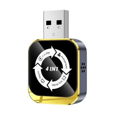 4-in-1  CarPlay USB-Dongle AirPlay/ Link/für Android Auto/CarPlay  AI Box K6182