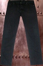 H&M Herren-Jeans marine  Five-Pocket-Stil slim fit W:34