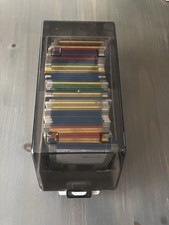 Commodore Amiga random 50 Disk Lot - 3.5" DS/DD. Includes Disk Caddy/Box