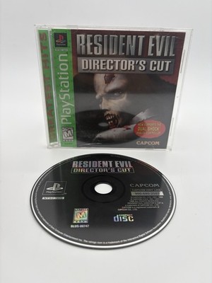 Resident Evil Director's Cut Sony Ps1 GH - Complete w/ Manual & Reg - Tested