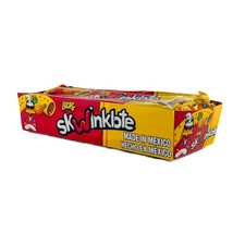Skwinclote Lucas Hot Mexican Candy Strip With Watermelon Filling 6 Pieces