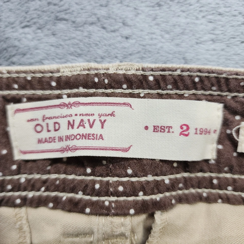 Antigua Falda Azul Marino Para Mujer 2 Bolsillos de Pana Tostada Elastizada Informal Gorpcore Preppy Foto 4 de 4