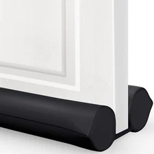 Under Door Draft Stopper - Bottom Door Gap Filler  Seal - Fits 30” to 36” Doo...