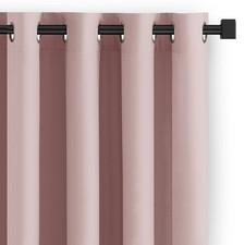 Gardine Ösen Vorhang Ösenvorhang Verdunkelnd Einfarbig 140/200 x250/270 cm Carli