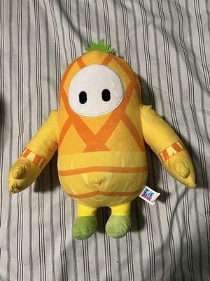 Fall Guys Plush Pineapple Stuffed Animal Toy 15 Orange Yellow Fruit