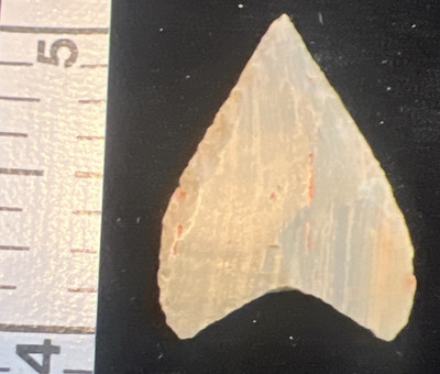 Neolithic Period Arrowhead Sahara Desert Africa, 1''+ Authentic Artifact Colorful