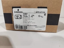 Emerson Appleton 7484 Qty: 5 Size 1  1/4"