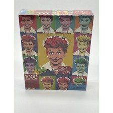 Aquarius I Love Lucy Pop Art 1000 Piece Jigsaw Puzzle Lucille Ball 10379 New