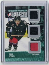 ⭐John Negrin - 2009-10 - ITG Heroes & Prospects - Selects Game Used Jersey /19⭐