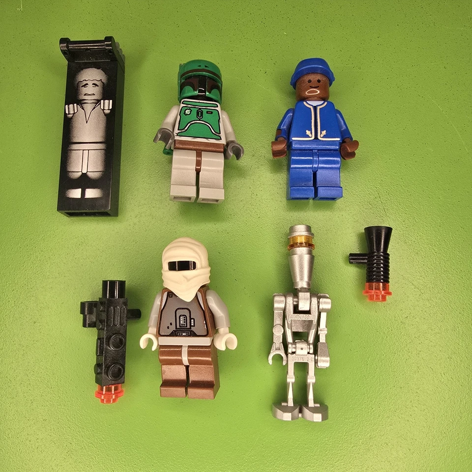 乐高星球大战:奴隶 I (6209) 完整带迷你公仔、说明和盒子外观! — 第 2/4 张图片