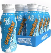Grenade Carb Killa High Protein Shake 8x330ml 24g of protein per bottle GMO free