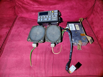#ad 88 94 Chevy Truck Complete Delco Radio Cassette Amp OEM C K OBS WORKS AS SHOULD $174.99