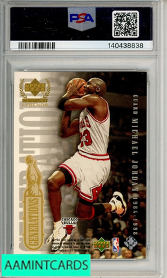 1998-99 Upper Deck Century Legends - Generations Michael Jordan