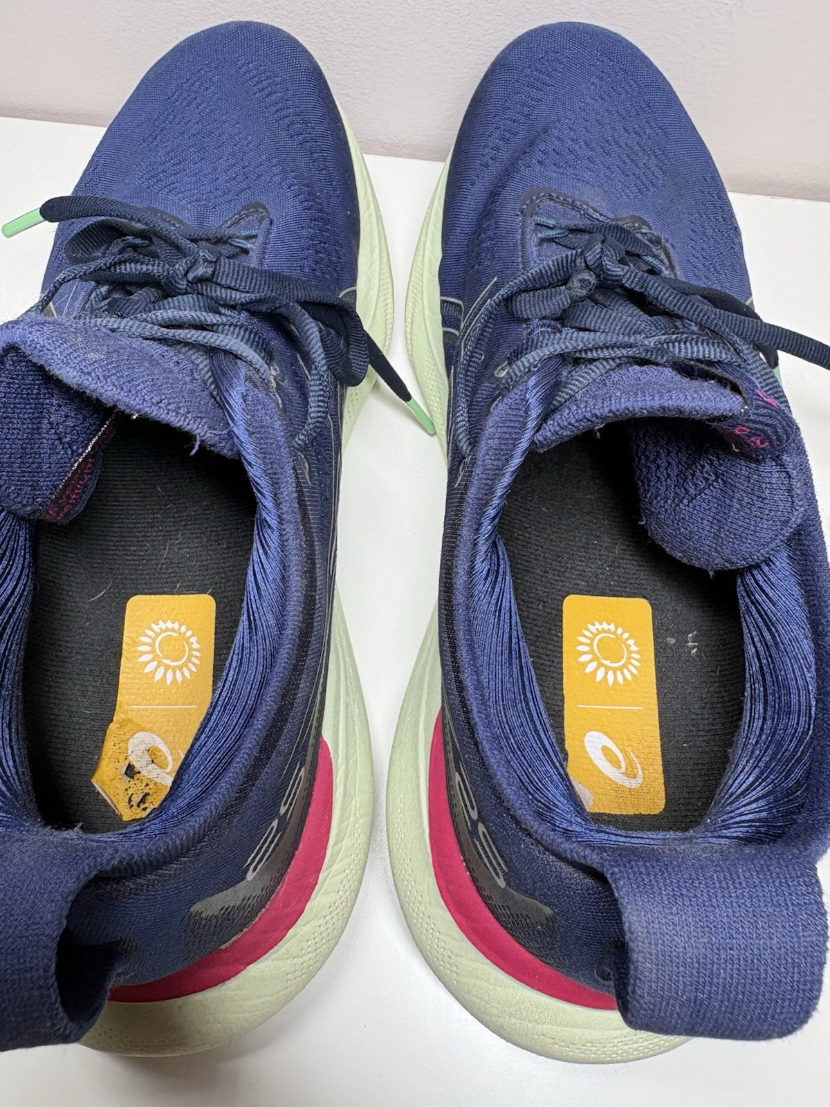 Asics Gel-Nimbus 25 1012B356 Women's Running Shoes Navy Athletic - Size 9.5 thumbnail 9